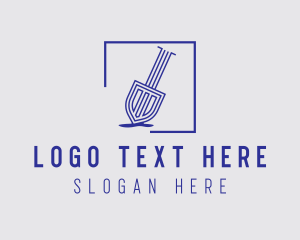 Minimalist Trowel Tool  Logo