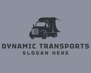 Cargo Freight Truck logo design