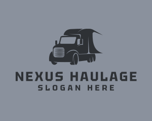 Cargo Freight Truck logo design