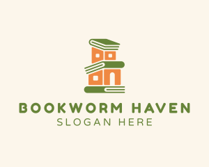 Book Home Education logo design