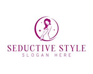 Woman Sexy Beauty logo design