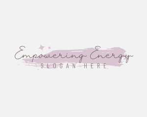 Elegant Watercolor Beauty logo design