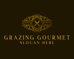 Luxury Restaurant Dining logo design