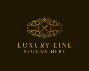 Luxury Restaurant Dining logo design