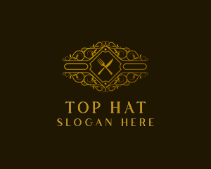 Luxury Restaurant Dining logo design