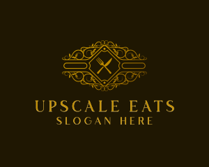 Luxury Restaurant Dining logo design