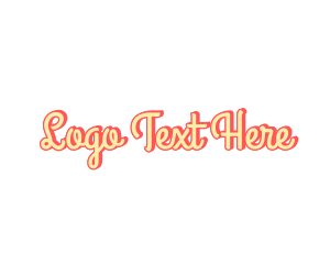 Cute Curly Cursive logo