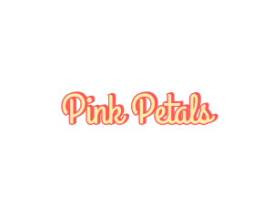 Cute Curly Cursive logo design