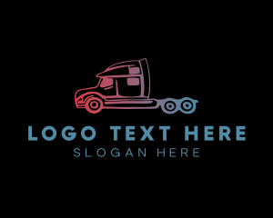 Trailer - Trailer Truck Automobile logo design