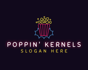 Popcorn Snack Cinema logo