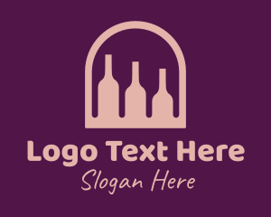 Window Wine Cellar logo design
