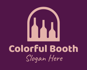 Window Wine Cellar logo design