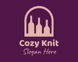 Window Wine Cellar logo design