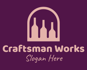 Window Wine Cellar logo design