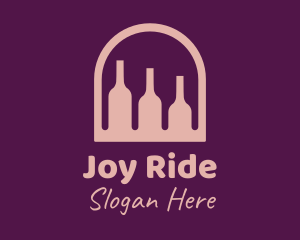 Window Wine Cellar logo design