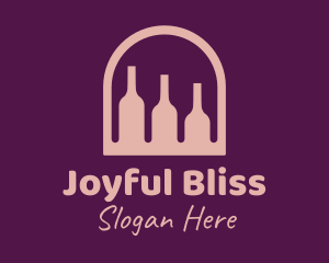 Window Wine Cellar logo design