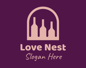 Window Wine Cellar logo design