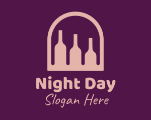 Window Wine Cellar logo design