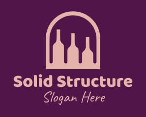 Window Wine Cellar logo design