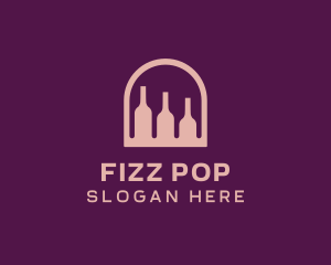 Window Wine Cellar logo design