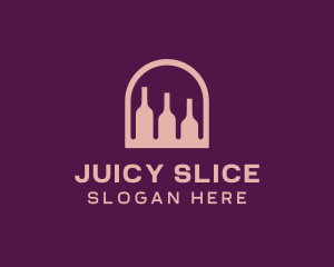 Window Wine Cellar logo design