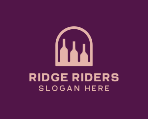 Window Wine Cellar logo design