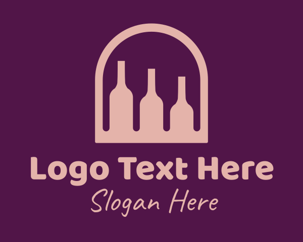 Red Wine logo example 3