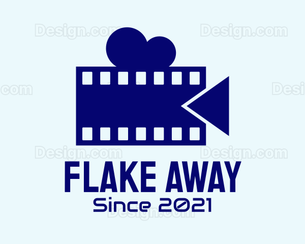 Film Strip Video Camera Logo