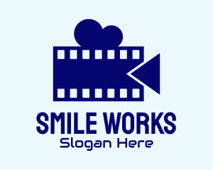 Film Strip Video Camera Logo