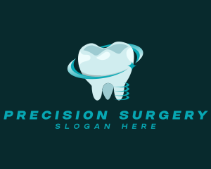 Dental Tooth Implant logo