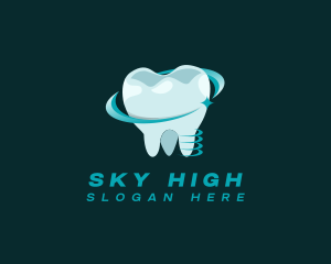 Dental Tooth Implant logo