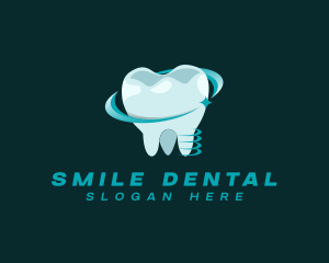 Dental Tooth Implant logo design
