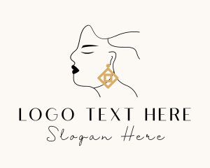 Woman Luxe Jewelry Earring logo