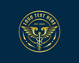 Wellness Healthcare Caduceus logo