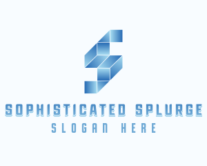 Generic Technology Letter S logo design