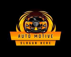 Car Racing Vehicle logo