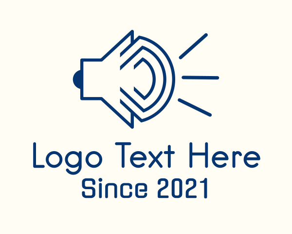 Megaphone logo example 2