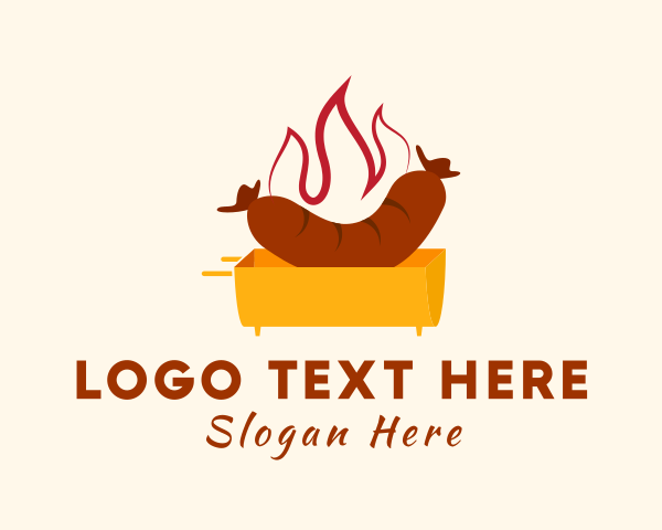 Hot Dog logo example 4