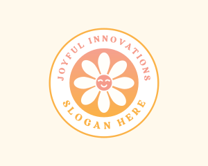 Happy Flower Smile logo