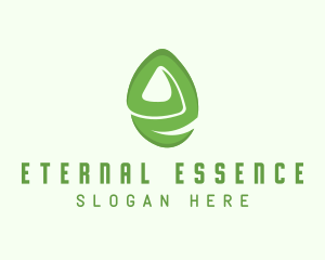 Green E Gemstone logo design