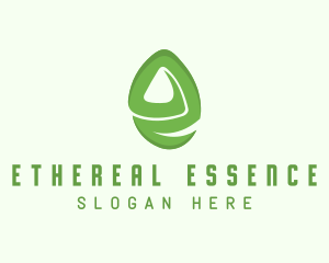 Green E Gemstone logo design