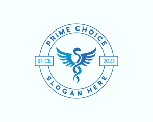 Caduceus Medical Hospital logo design