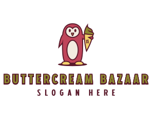 Gelato Penguin Creamery logo