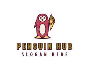 Gelato Penguin Creamery logo