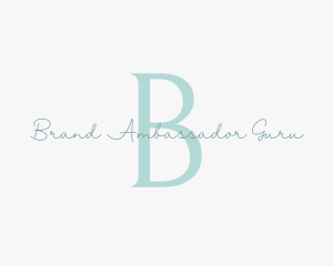 Beauty Lifestyle Brand logo design