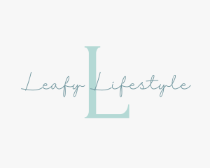 Beauty Lifestyle Brand logo design