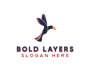 Wildlife Toucan Bird  logo design