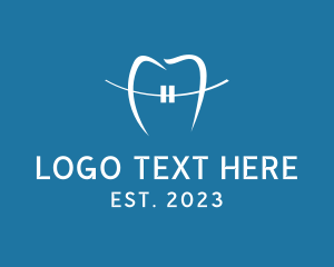 Surgery - Tooth Dentist Braces logo design
