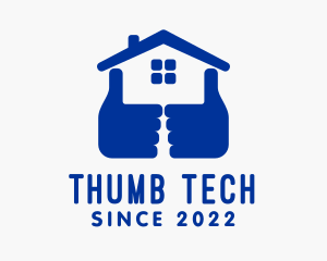 Thumbs Up Real Estate  logo design