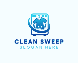 Laundry Dry Cleaning logo design